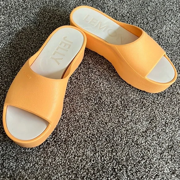Lemon jelly platform sandals - Picture 1 of 10